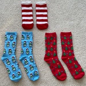 Christmas Sock Bundle (3 Pairs)